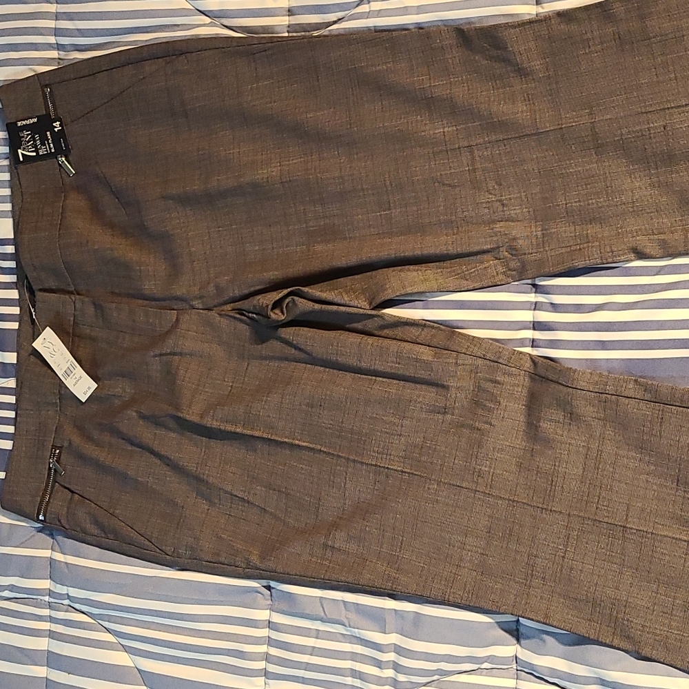 Brown runway fit pants